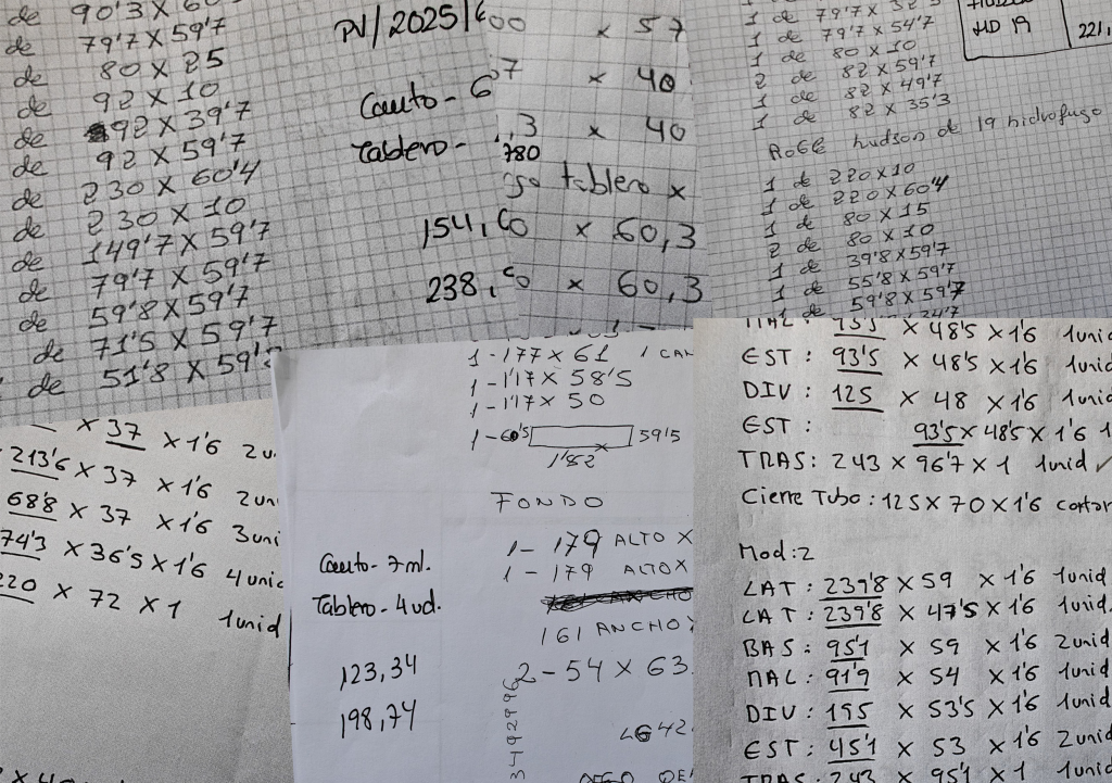 Aplicacion para Carpinterías-Sin Lapiz