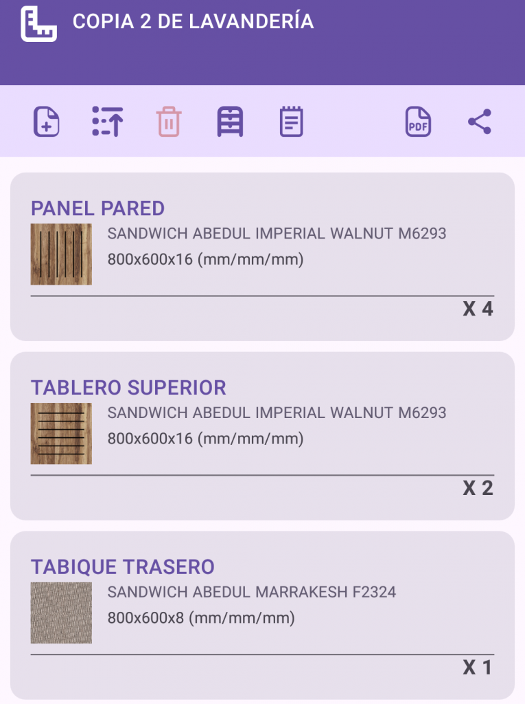 Medición de Obra Clonada